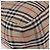 Borsa Boston pieghevole Burberrys Nova Check in tela beige e marrone autentica ti4005 - vista 14