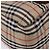 Borsa Boston pieghevole Burberrys Nova Check in tela beige e marrone autentica ti4005 - vista 16