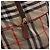 Borsa Boston pieghevole Burberrys Nova Check in tela beige e marrone autentica ti4005 - vista 18
