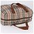Borsa Boston pieghevole Burberrys Nova Check in tela beige e marrone autentica ti4005 - vista 6