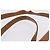 Céline Borsa a Mano CELINE Macadam PVC Pelle Beige Tono Oro Auth ti4018 - vista 14
