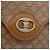 Céline Borsa a Mano CELINE Macadam PVC Pelle Beige Tono Oro Auth ti4018 - vista 19