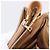 Céline Borsa a Mano CELINE Macadam PVC Pelle Beige Tono Oro Auth ti4018 - vista 27