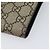 Carteira Compacta GUCCI GG Supreme PVC Bege Silver 547083 Auth 202833M Prata - vista 16