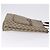 Saco Tote GUCCI GG Supreme Web Sherry Line PVC Bege Dourado 89 02 003 Auth 203010 - vista 3