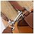 Borsa a mano LOEWE Puzzle Bag in pelle e rafia 2way Beige Silver Auth ka6171M Argento - vista 21