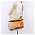 Borsa a mano LOEWE Puzzle Bag in pelle e rafia 2way Beige Silver Auth ka6171M Argento - vista 29