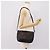 Borsa a tracolla Christian Dior in pelle nera e oro Auth 203420 Nero D'oro - vista 25