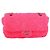 CHANEL Schultertasche mit Kette Pile Pink Silver CC Auth 203132SAM Silber - Ansicht 13
