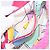 CHANEL Schultertasche mit Kette Pile Pink Silver CC Auth 203132SAM Silber - Ansicht 24