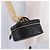 CHANEL Vanity Handtasche Kaviarleder Schwarz Gold CC Auth 203153V Golden - Ansicht 23