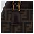 Borsa a mano FENDI Zucca Canvas Marrone Tono Oro Auth ka6152 - vista 2