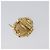 Orecchino BALENCIAGA Metal Gold Tone Auth SW2842 - vista 5