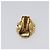 Orecchino BALENCIAGA Metal Gold Tone Auth SW2842 - vista 7