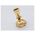 Orecchino BALENCIAGA Metal Gold Tone Auth SW2842 - vista 8