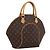 Bolso de mano LOUIS VUITTON Monogram Ellipse MM M51126 LV Auth 203479V Monograma