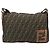 Borsa a tracolla FENDI Zucca Canvas Marrone Nero Auth 197699 - vista 13