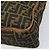Borsa a tracolla FENDI Zucca Canvas Marrone Nero Auth 197699 - vista 15