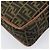 Borsa a tracolla FENDI Zucca Canvas Marrone Nero Auth 197699 - vista 16