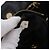 Borsa a mano PRADA Ribbon in pelle nera e oro Auth 202973V Nero D'oro - vista 12