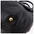 Borsa a mano PRADA Ribbon in pelle nera e oro Auth 202973V Nero D'oro - vista 17
