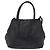 Borsa a mano PRADA Ribbon in pelle nera e oro Auth 202973V Nero D'oro - vista 2