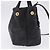Borsa a mano PRADA Ribbon in pelle nera e oro Auth 202973V Nero D'oro - vista 5