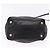 Borsa a mano PRADA Ribbon in pelle nera e oro Auth 202973V Nero D'oro - vista 6
