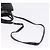 Borsa a mano PRADA Ribbon in pelle nera e oro Auth 202973V Nero D'oro - vista 9
