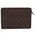 LOUIS VUITTON Monogram Pochette Homme Clutch Bag M51795 LV Auth 201275 Monogramma - vista 13