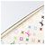 LOUIS VUITTON Monogram Multicolor Zippy Long Wallet White M60241 LV Auth BA15741 Bianco - vista 8