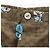 GUCCI x Doraemon Short Pants Silk "44" Brown Blue Auth 167559SAM Marrone - vista 11