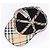 Cappello BURBERRY Novachek Canvas XL Black Silver Auth 202726M Nero Argento - vista 8