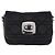 Borsa a tracolla con catena Christian Dior Nylon Nero Argento Auth 203219 - vista 13