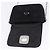Borsa a tracolla con catena Christian Dior Nylon Nero Argento Auth 203219 - vista 19
