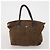 Bottega Veneta Borsa BOTTEGAVENETA Nylon Set da 2 Marrone Argento Auth 196566 - vista 10