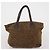 Bottega Veneta Borsa BOTTEGAVENETA Nylon Set da 2 Marrone Argento Auth 196566 - vista 11