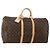LOUIS VUITTON Monogram Keepall 55 Boston Bag M41424 LV Auth 198998V Monogramma