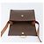 Céline Borsa a tracolla rotonda CELINE Macadam Canvas PVC Pelle Marrone Oro Auth 202958 D'oro - vista 20