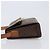 Céline Borsa a tracolla rotonda CELINE Macadam Canvas PVC Pelle Marrone Oro Auth 202958 D'oro - vista 4