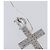 Christian Dior Pierce Metal Silver Auth SW2847 Argento - vista 13