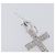 Christian Dior Pierce Metal Silver Auth SW2847 Argento - vista 3