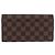 LOUIS VUITTON Damier Ebene Portefeuille Sarah Long Wallet N63209 LV Auth 200571M - vista 2