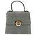 Borsa Valextra in camoscio grigio tono oro Auth 201257 Marrone - vue 13