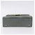 Borsa Valextra in camoscio grigio tono oro Auth 201257 Marrone - vue 5