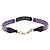 Tracolla GUCCI in pelle Viola Nero Auth 202818V Porpora - vista 13