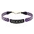 Tracolla GUCCI in pelle Viola Nero Auth 202818V Porpora - vista 2