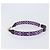 Tracolla GUCCI in pelle Viola Nero Auth 202818V Porpora - vista 3