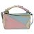 Borsa a mano LOEWE Puzzle Bag in pelle nera argento Auth 200783SM Nero - vista 13