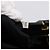 Borsa a mano arricciata PRADA Nylon 2way Nero Oro Auth 202889A D'oro - vista 12
